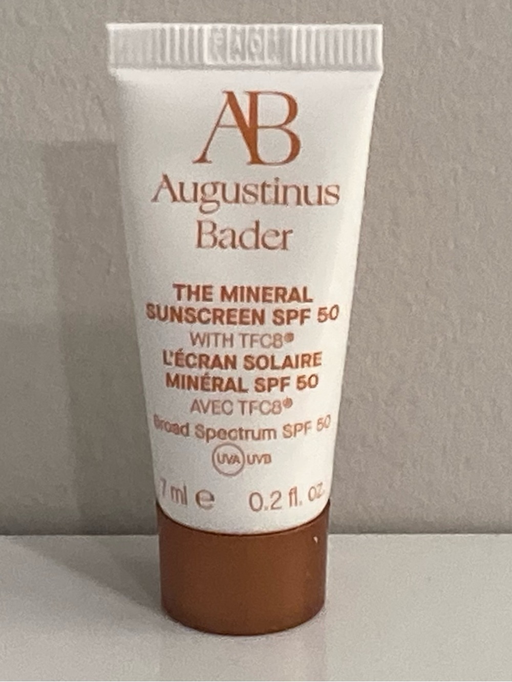 3/$30 Augustinus Bader The Mineral Sunscreen SPF 50 7ml